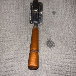 Vintage Wooden Handle knife sharpener
